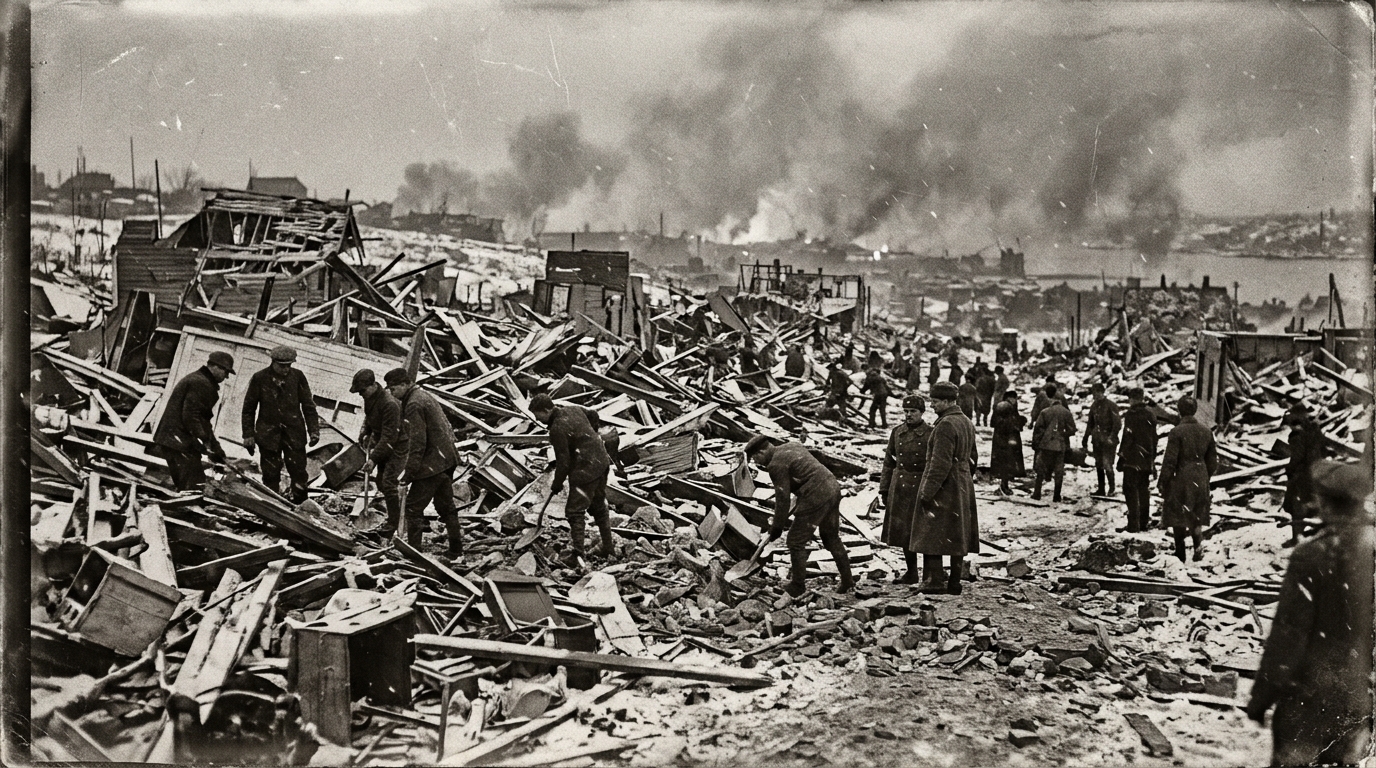 Halifax Explosion Ruins