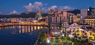 Port Louis Waterfront at Dusk